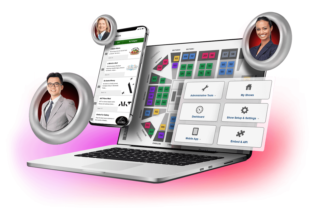 Open event stack with integrated AMS, CRM, and payment tools