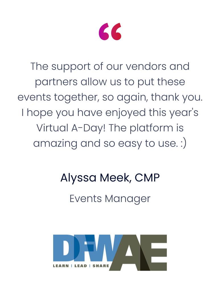 DFWAE testimonial
